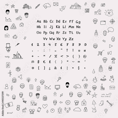 Vector Sketchnote Design Kit