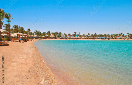 Golden beach in Hurghada, Egypt © Maks_Ershov