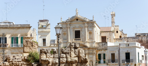 very nice view of lecce