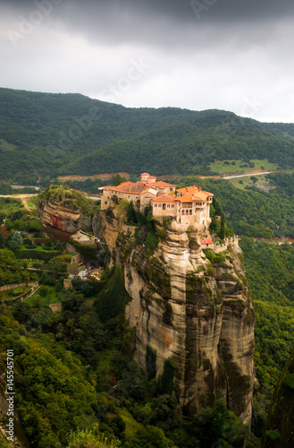 The Holy Monastery of Varlaam at the complex of Meteora monasteries in Greece