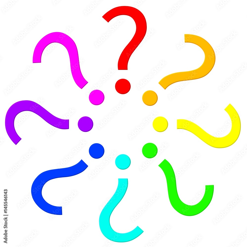 question mark 3d color icon sign isolated on white background rendered fro business presentation internet or print in high resolution question mark 3d color icon sign isolated on white background rendered fro business presentation internet or print in high resolution
