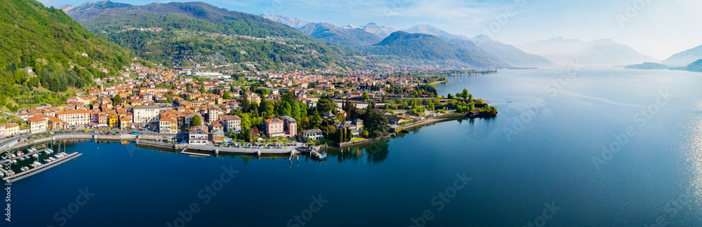 Dongo - Lago di Como (IT) - Vista aerea panoramica