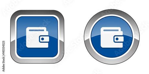 Chrome  Web  Button - Blue