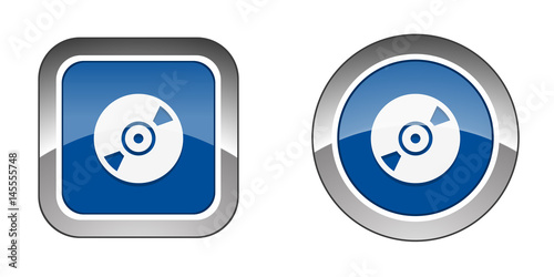 Chrome  Web  Button - Black