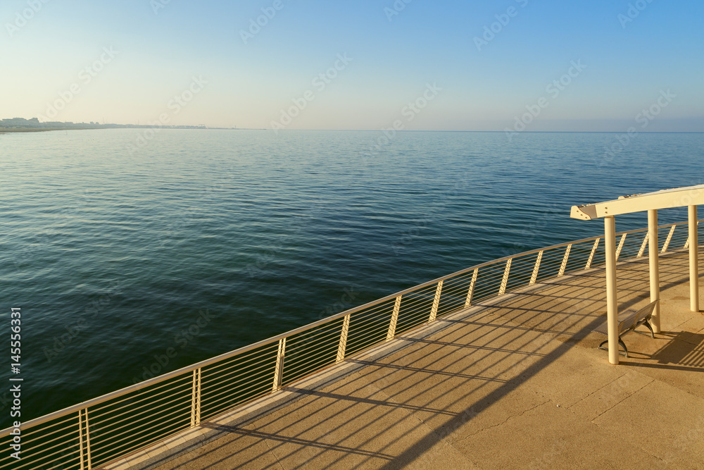 lido di camaiore pier view