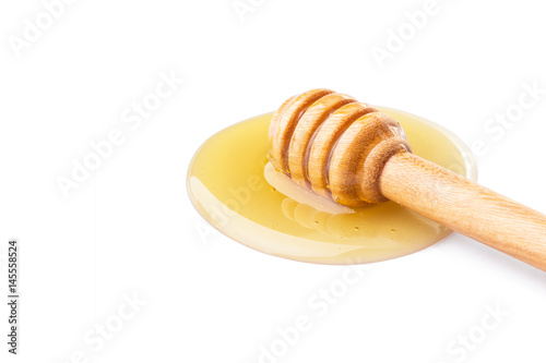 honey isolated on white background. Ready to use with clipping path and copyspace