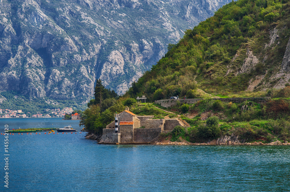 Fototapeta premium Bay of Kotor view, Montenegro