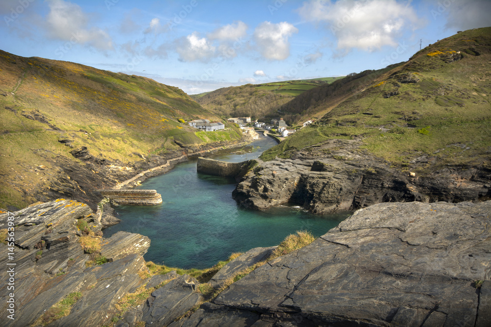 Obraz premium Boscastle - Cornwall