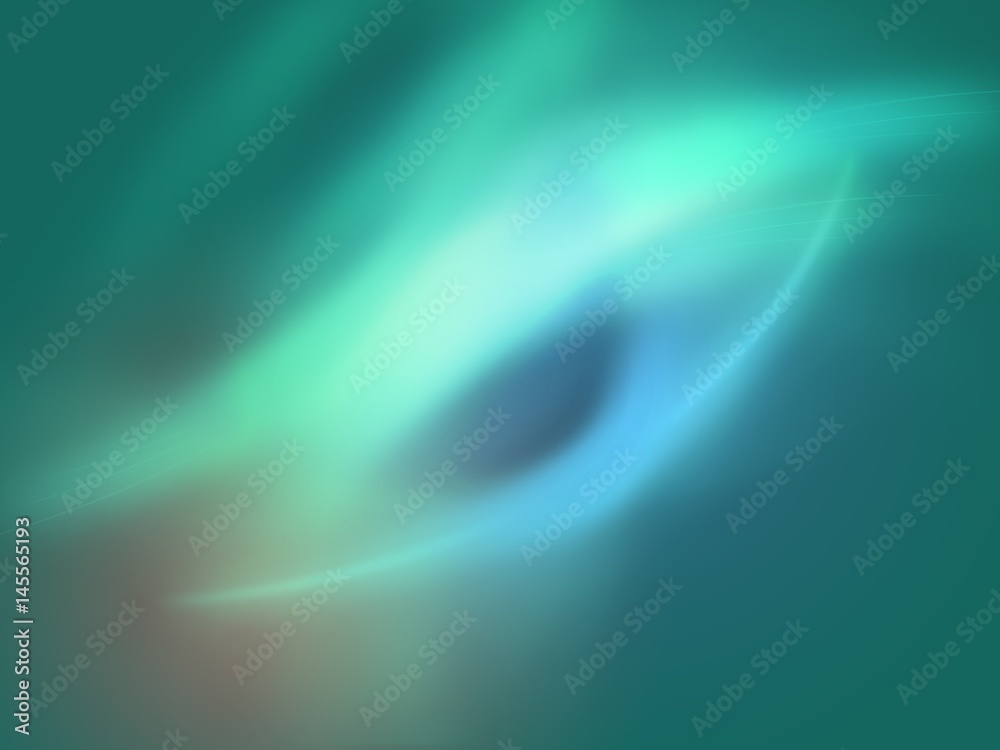Abstract Aurora background - Polar lights texture