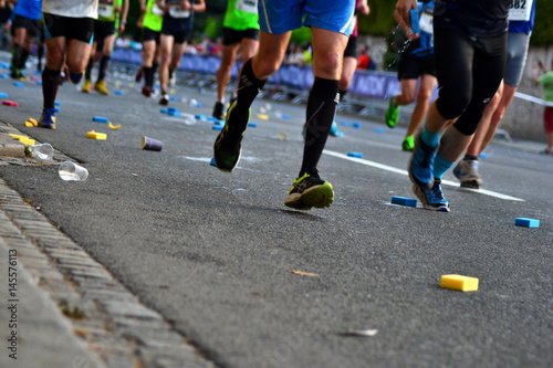 Fototapeta Naklejka Na Ścianę i Meble -  marathon run