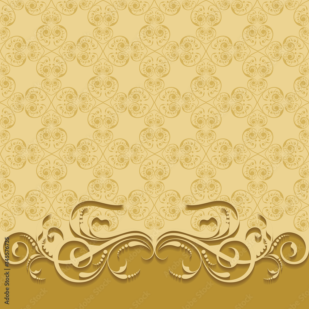 Fototapeta premium Wedding Invitation Card design