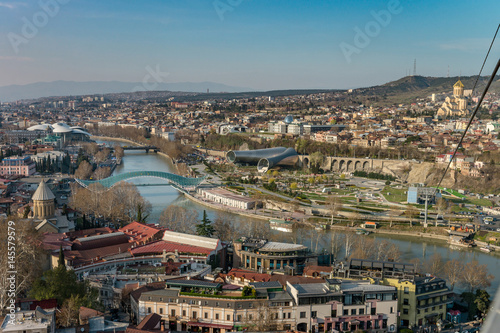 TBILISI, GEORGIA Panorama view on centre of Tbilisi city. © STUDIO MELANGE