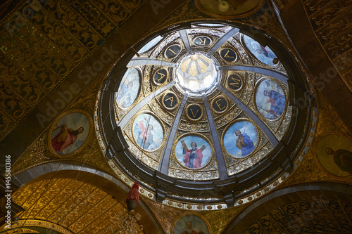 Kuppel der Basilika des Klosters Lluc,Serra de Tramuntana,Mallorca,Spanien photo