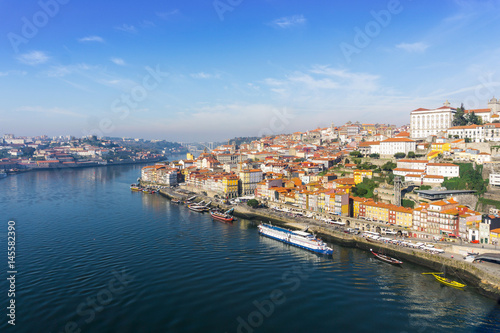 old town of Porto and river  Portugal  Europe