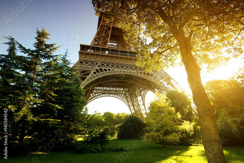 Park near Eiffel Tower