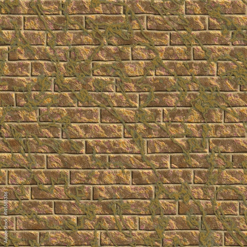 Brick wall texture generate...