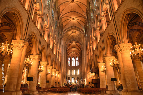 Nef de Notre-Dame-de-Paris, France