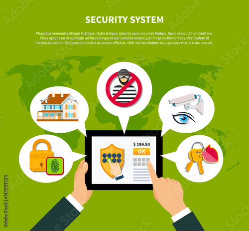 Security Concept Illustration