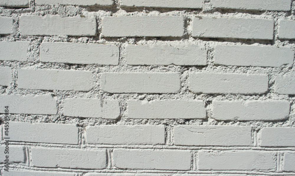 old white weathered brick wall, background or texture. old white weathered brick wall, background or texture.