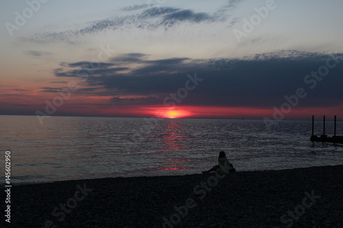 Slika na platnu reverie sunset