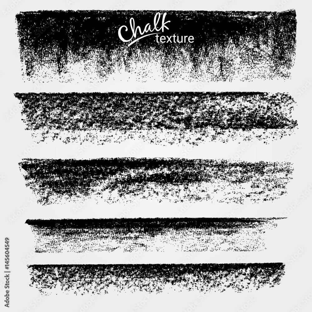 Chalk sales vector brush