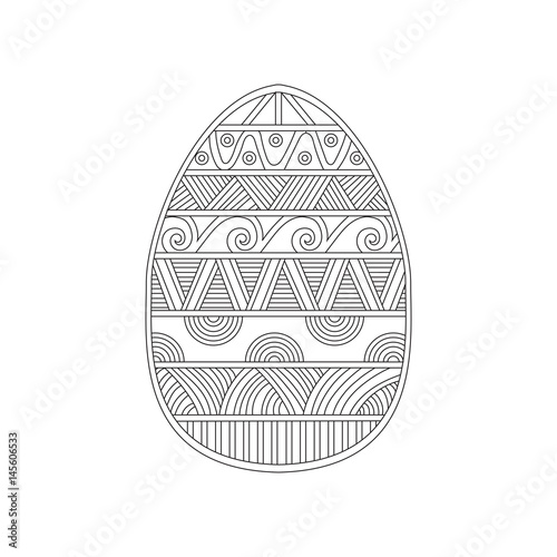 Abstract easter egg