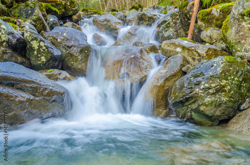Beautiful Mountain River in Canada.