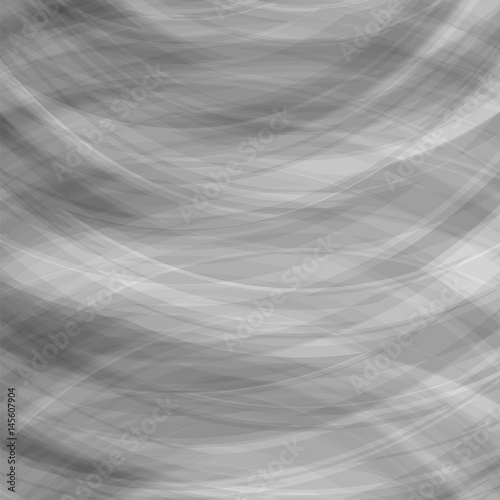 Transparent Grey Background. Wave Pattern for Your Design