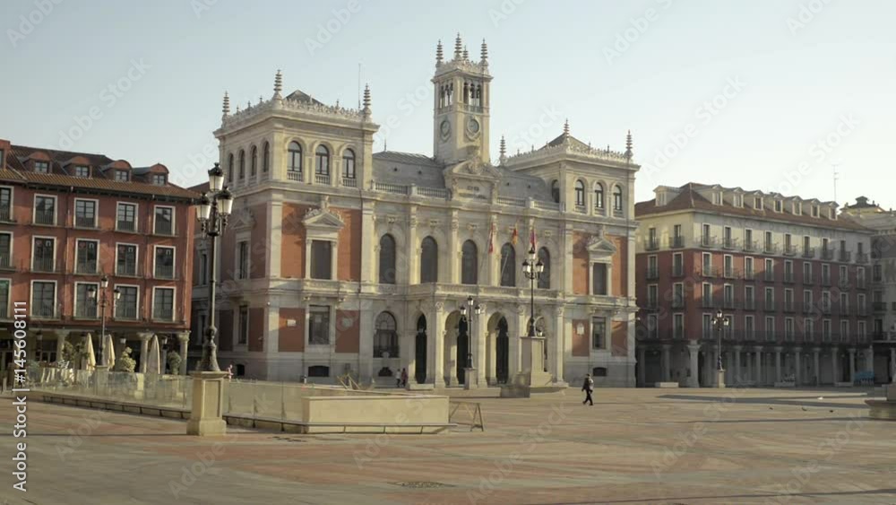 main square of Valladolid, Spain. Capital of the Autonomous Community of Castilla y Leon main square of Valladolid, Spain. Capital of the Autonomous Community of Castilla y Leon