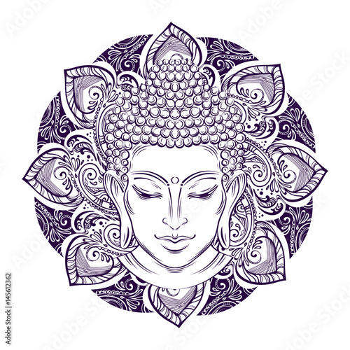Buddha's head tattoo