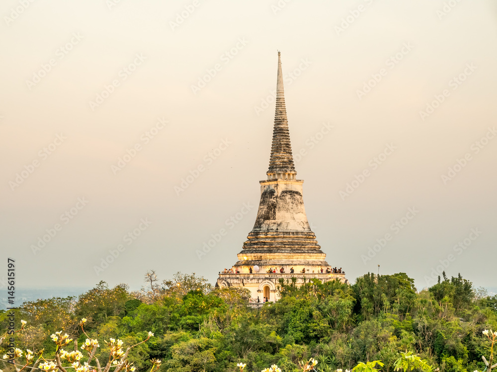 Pagoda on palace on the hill