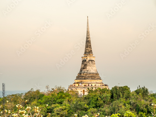 Pagoda on palace on the hill