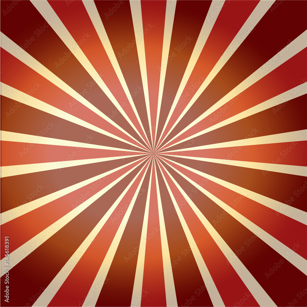 Fototapeta premium Sun Sunburst Pattern. Vector illustration