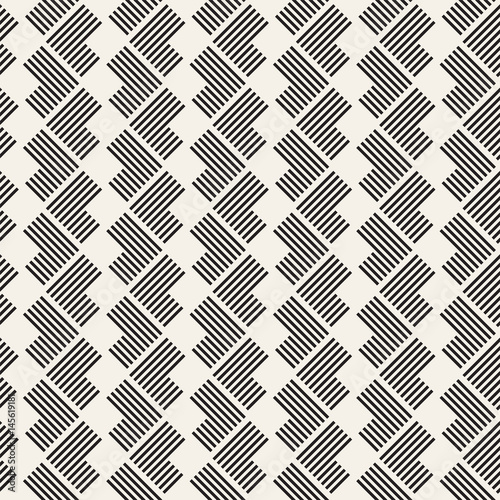 Seamless pattern with stripes. Vector abstract background. Stylish lattice structure © Samolevsky