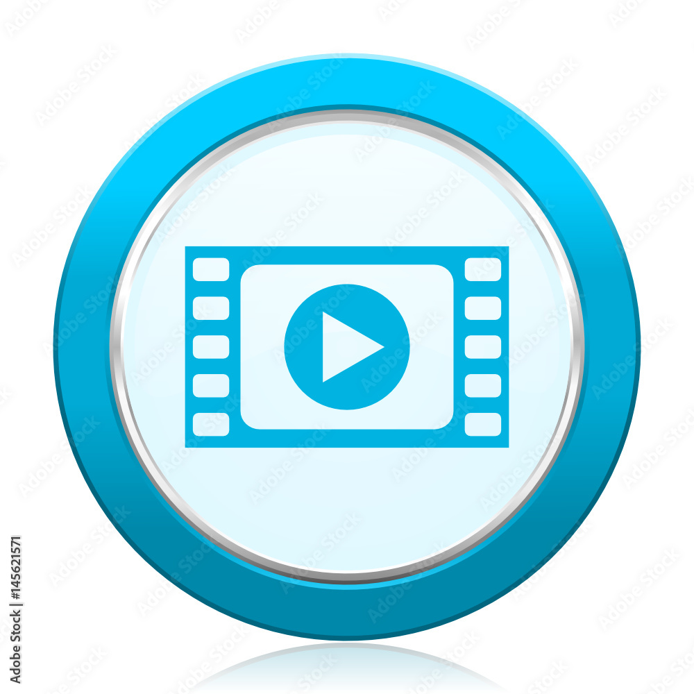 Play video vector icon. Play video vector icon.