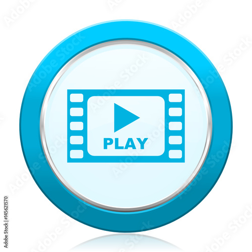 Video vector icon.