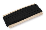 Black elastic band for tailoring and repair of clothes