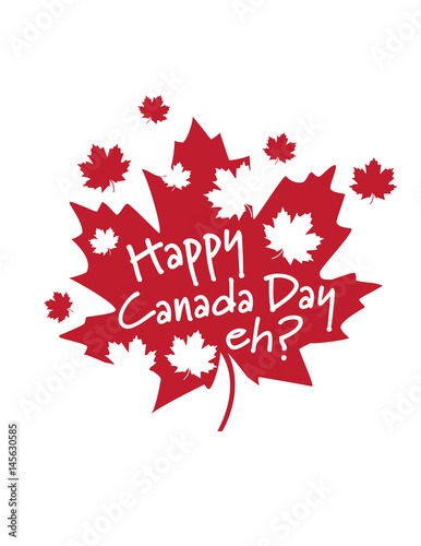 Happy Canada Day eh? maple leaf