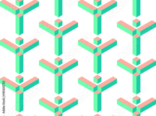 Geometric seamless pattern