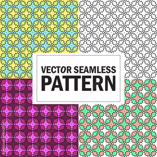 Abstract vector seamless pattern