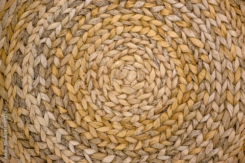 Wicker basket structure texture