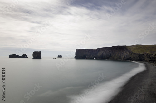 Photography Black sand beach