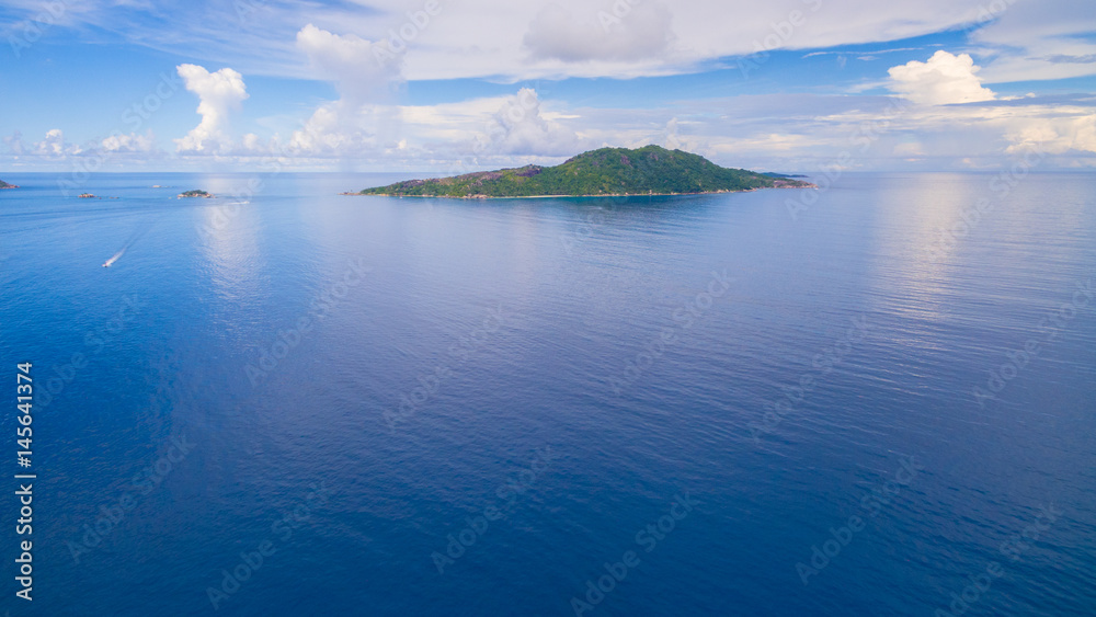 Inseln der Seychellen im indischen Ozean