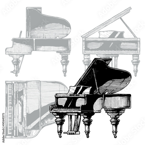 illustration of Grand Piano