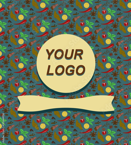 Spice background pattern