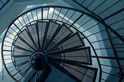 steel spiral staircase