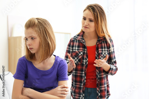 Quarrel between mother and ...