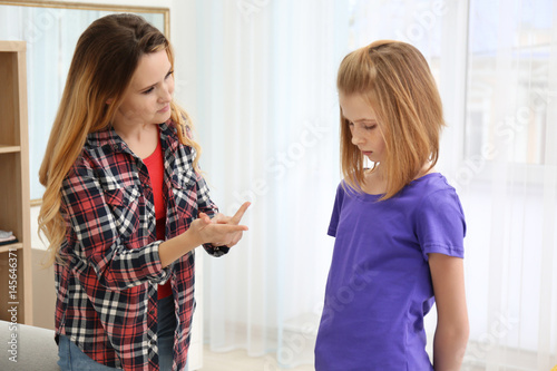 Quarrel between mother and ...