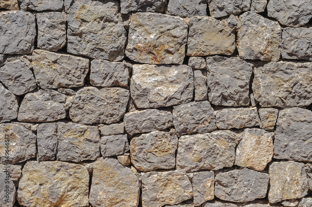 texture of stone fence