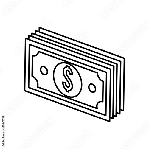 silhouette bill dolar money